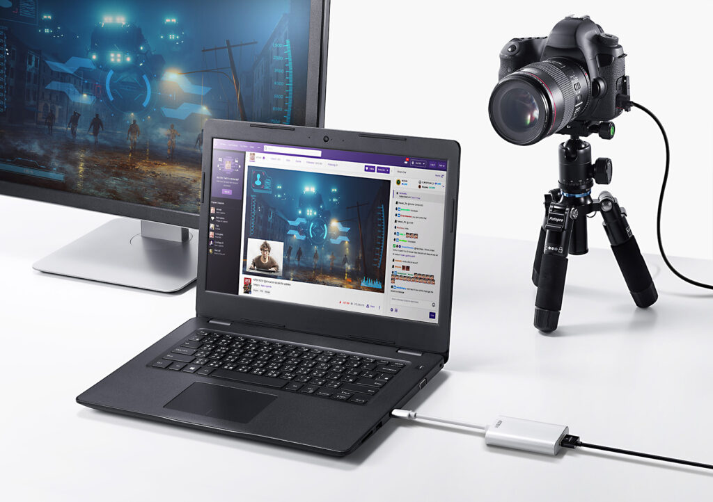 How To Connect Digital Camera To Computer For Live Streaming