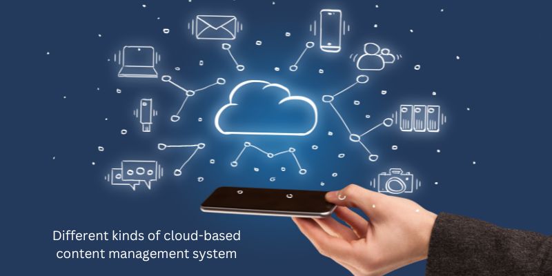 Different kinds of cloud-based content management system