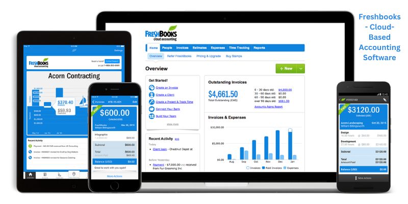 Freshbooks - Cloud-Based Accounting Software