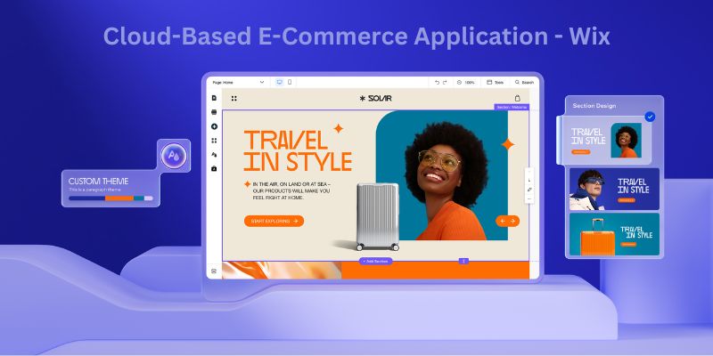 Cloud-Based E-Commerce Application - Wix